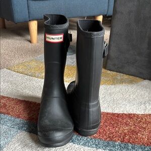 Hunter Black Rain Boots
